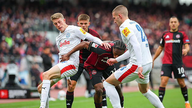 Ein Tor reichte dem FCN nicht - nur Remis gegen Holstein Kiel