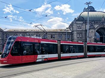Stra&szlig;enbahnverkehr in N&uuml;rnberg wegen Hitze eingestellt