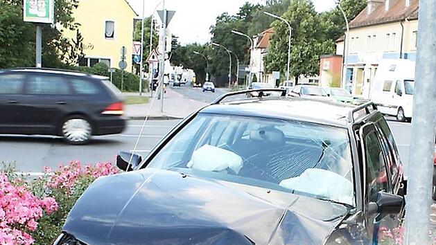 Wiederholt krachte es in der Vergangenheit in Forchheim an der Kreuzung Bamberger-Stra&szlig;e/Adenauerallee. Foto: J. Hofbauer/Archiv