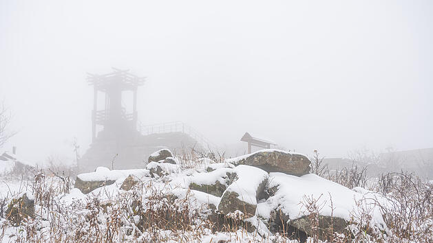 Winter-Comeback in Franken