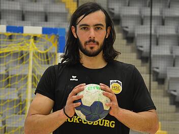 Er soll mithelfen, den HSC Coburg in der Bundesliga zu halten: Pouya Norouzi Nezhad Tobias Herrling