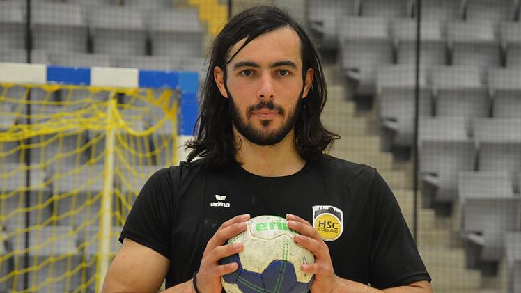 Er soll mithelfen, den HSC Coburg in der Bundesliga zu halten: Pouya Norouzi Nezhad Tobias Herrling