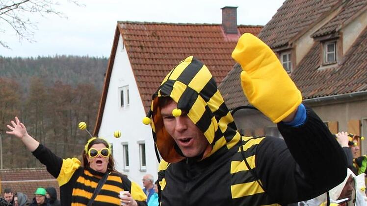 Gaudiwurm in Steinach Foto: Benedikt Borst