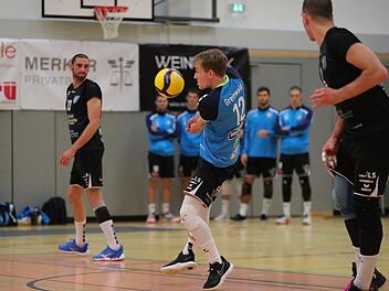 Aus dem Rhythmus gekommen sind die Hammelburg Volleys in Delitzsch. Foto: Jens Feistel