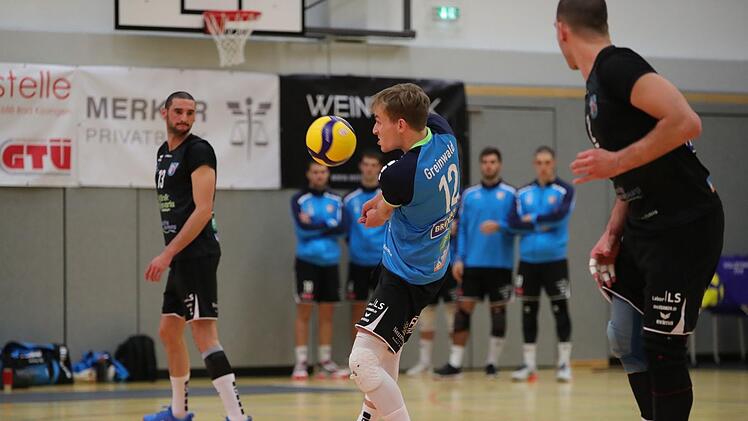 Aus dem Rhythmus gekommen sind die Hammelburg Volleys in Delitzsch. Foto: Jens Feistel