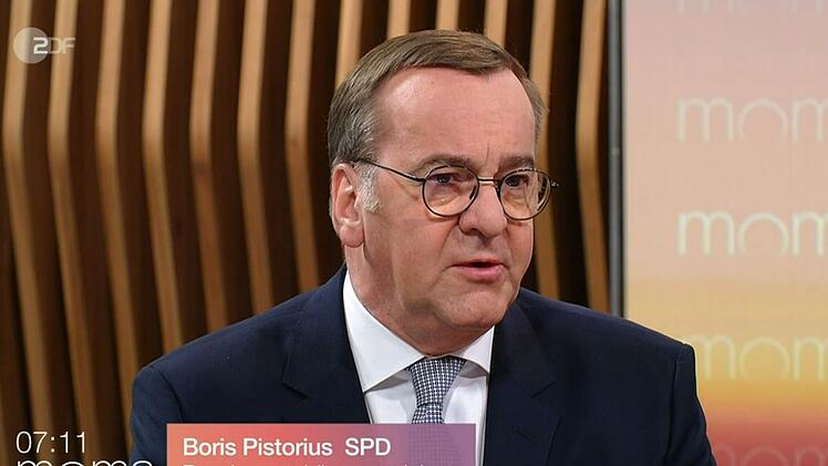 "Putin spielt hier ein Spiel", mahnte Verteidigungsminister Boris Pistorius im ZDF-"Morgenmagazin" mit Blick auf die begrenzte Waffenruhe.