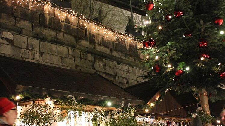 Kronacher Weihnachtsmarkt Foto: Friedwald Schedel