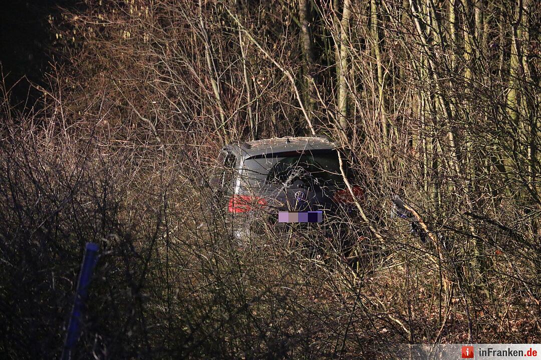 A70: Hoher Schaden nach Unfall bei Oberhaid
