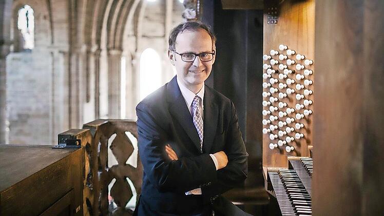 Markus Willinger an der Orgel des Bamberger Doms