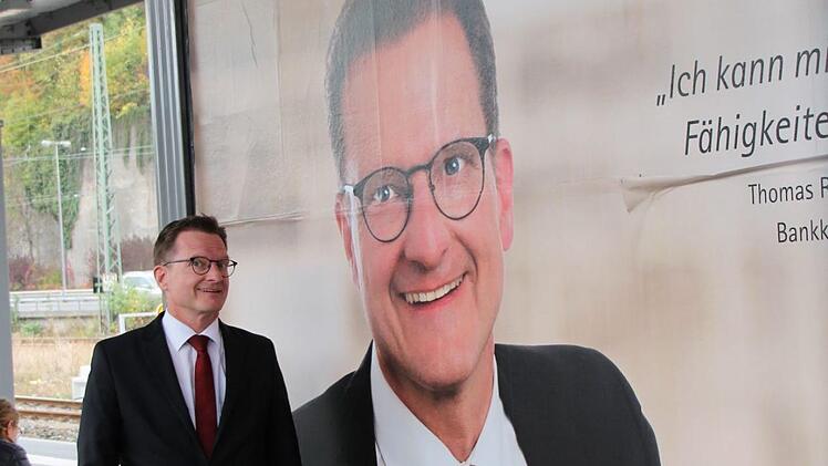 Thomas Radermacher zeigt Gesicht: Er wirbt für die Kirchenvorstandswahl in den evangelischen Gemeinden am Sonntag. Er selbst ist schon seit zwölf Jahren im Kirchenvorstand von St. Moriz in Coburg. Foto: Simone Bastian