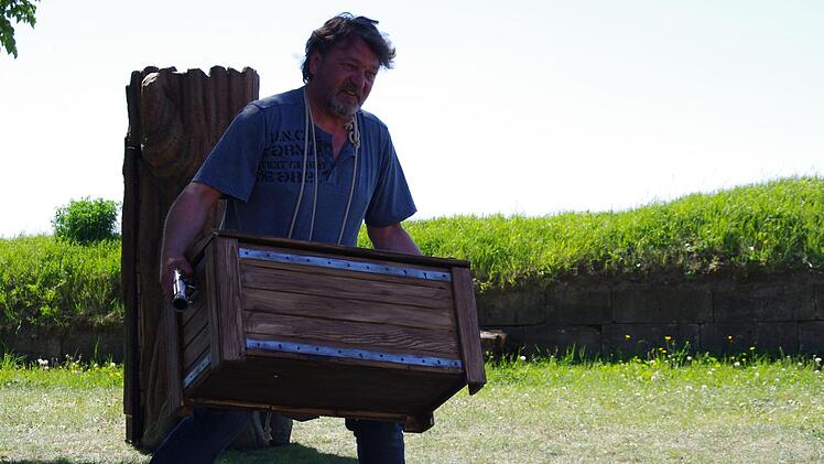 Proben zu "Räuber Hotzenplotz". Foto: Marco Meißner