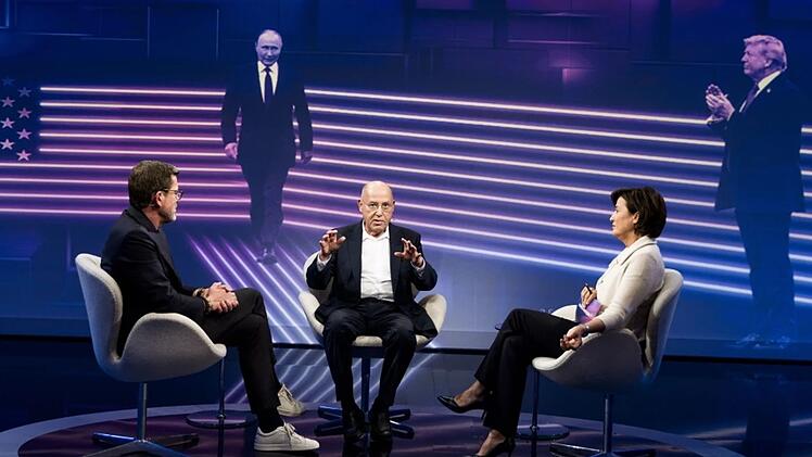 "Putin will nicht wirklich die NATO angreifen", ist sich Gregor Gysi (Mitte) sicher.