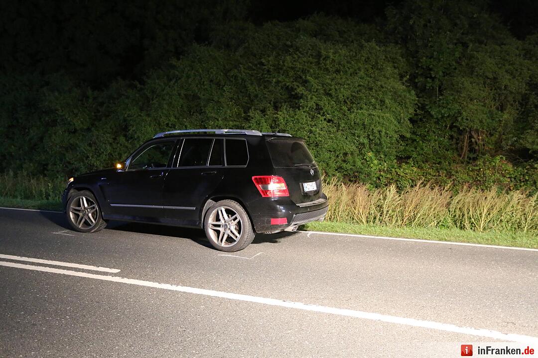 Junger Fußgänger bei Unterrodach überfahren