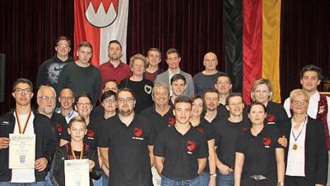 Diese Bürger wurden für ihre sportlichen Erfolge ausgezeichnet.