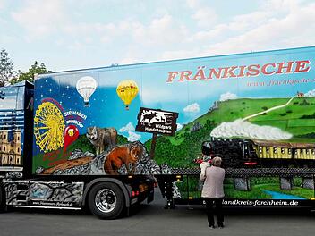 Auf dem Showtruck der Firma Meixner gibt es viel zu entdecken. Foto: Ulli Raab