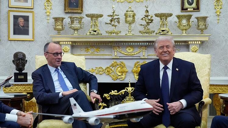 US-Pr&auml;sident Trump empf&auml;ngt Bundeskanzler Merz