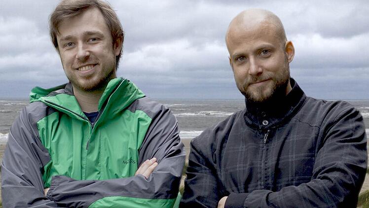 Stefan Siebert und Thomas Hessmann (rechts) gewannen den Publikumspreis, was beide kaum erwartet hätten. Foto: pr