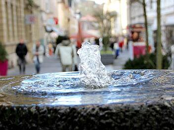 Die Brunnen in der Ludwigstraße sind schadhaft. Foto: Benedikt Borst