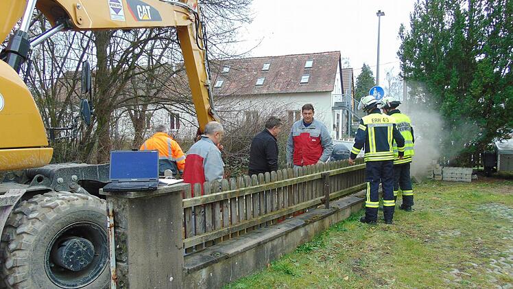 Hier trat das Gas aus. Foto: Petra Malbrich