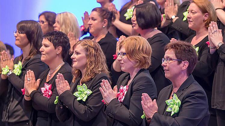 Impressionen vom Jubiläumskonzert des "Vocalensembles Coburg" in der MorizkircheFoto: Albert Höchstädter