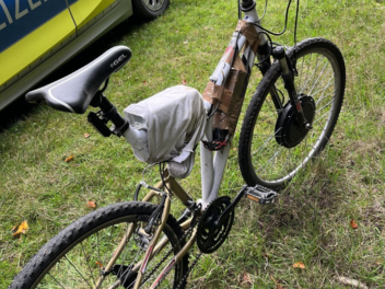 Manipuliertes E-Bike