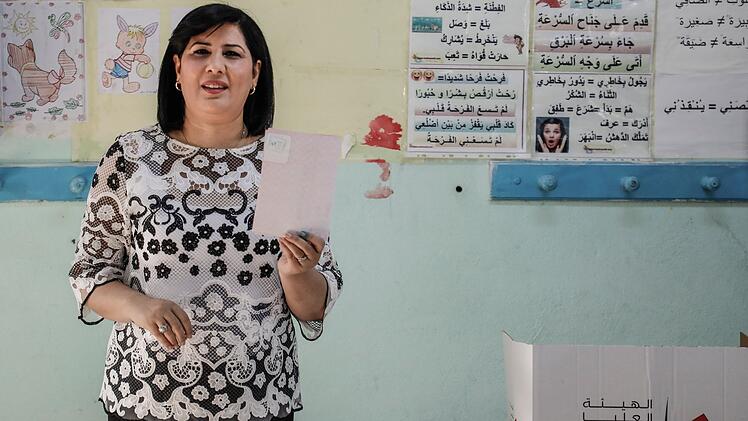 Oppositionspolitikerin Abir Moussi