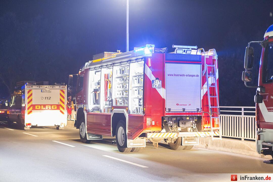 Schiffsunglück bei Erlangen: Zwei Menschen sterben