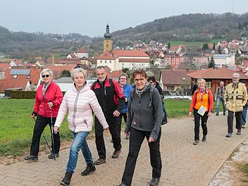Gesundheitswanderung bei Weißenohe. Foto: Matthias Hoch