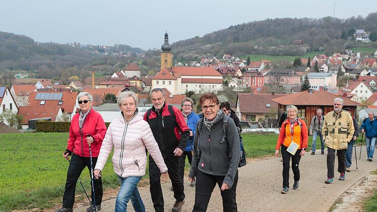 Gesundheitswanderung bei Weißenohe. Foto: Matthias Hoch