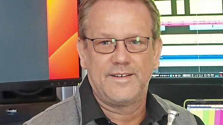 Holger Mücks Trompete wird im „Dom des Frankenwaldes“ erklingen.