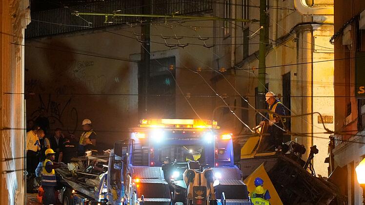 Nach Standseilbahn-Unfall in Lissabon