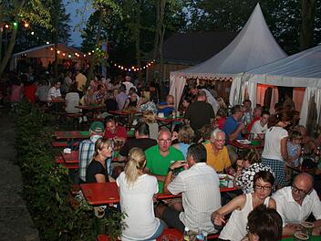 Vom Ambiente waren alle Besucher begeistert. Fotos: Evi Seeger