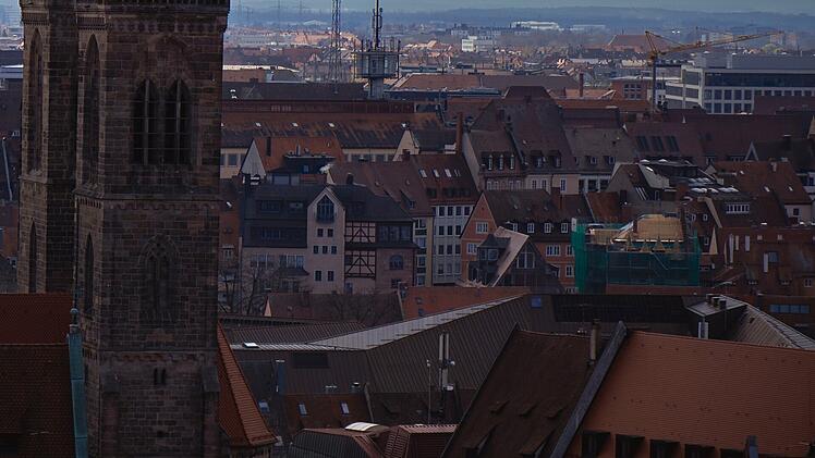 Blick &uuml;ber N&uuml;rnberg