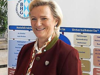 Sie führt künftig den Dehoga Bayern: die neue Präsidentin Angela In selkammer. Foto: Horst Wunner