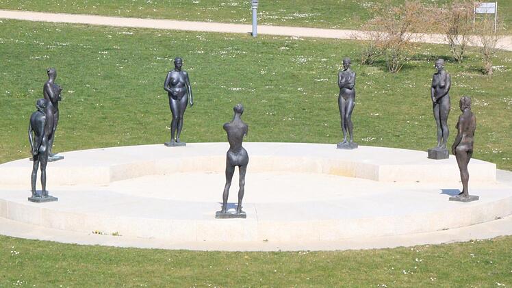 Die Bronzeskulpturen von Wilhelm Uhlig im Staffelsteiner KurparkMatthias Einwag