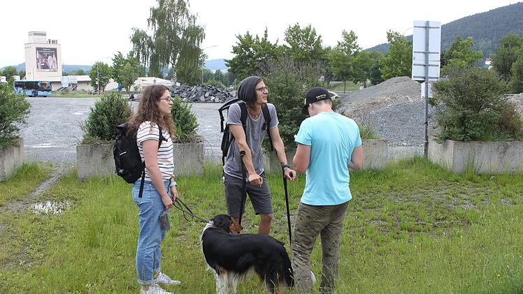 Impressionen von der Arbeit der Kulmbacher Streetworker. Foto: Amelie Theuer