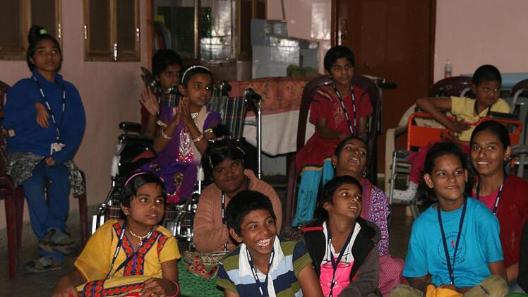 Das Kinderheim Snehalaya wurde 1996 gegründet. Oberstes Ziel ist es, die Kinder medizinisch und therapeutisch zu betreuen und zu fördern. Foto: Sonja Adam