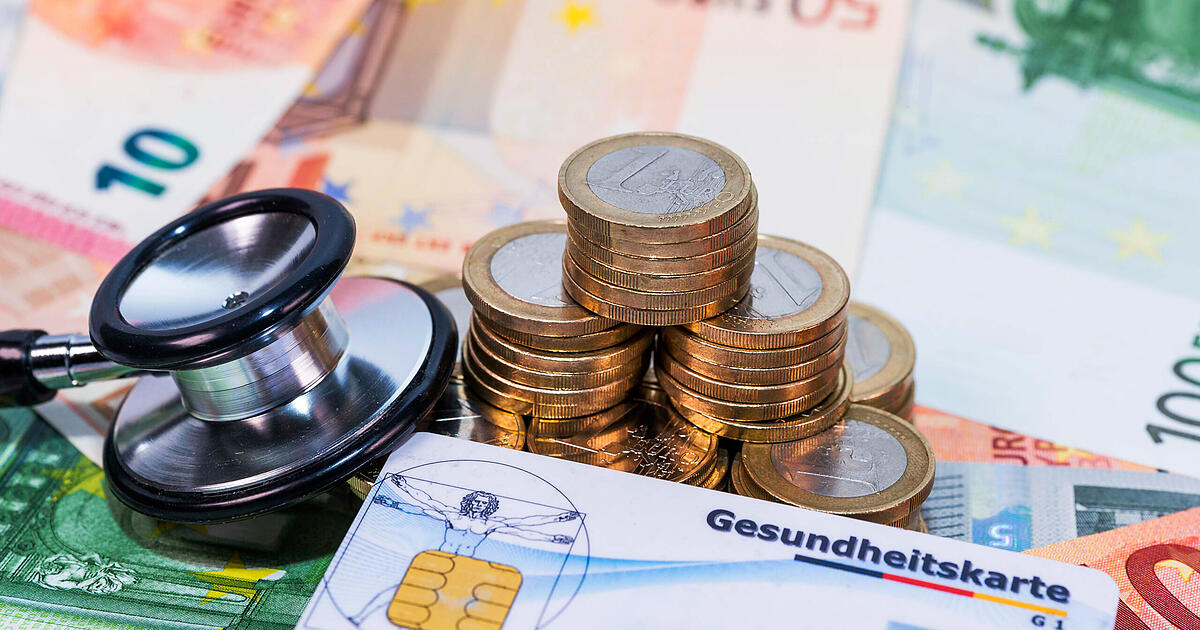 Fabelhafte Geld Zurck Von Krankenkasse Fotosnull