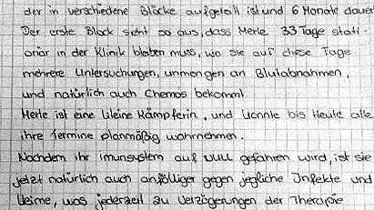 Mit diesem Hilferuf der Mutter hat alles begonnen.