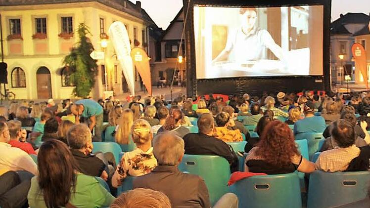 In diesem Jahr durfte sich der Lichtenfelser Kinosommer über viele Besucher freuen.  Foto: Gerda Völk