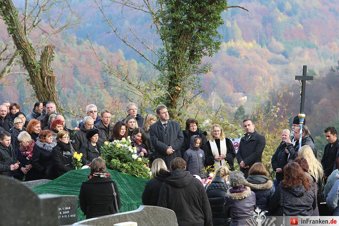 Beerdigung von Oleg Popov in Egloffstein
