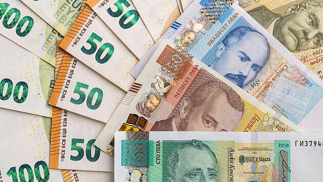Euro, Bulgarien, Wechselkurs, W&auml;hrungs&auml;nderung