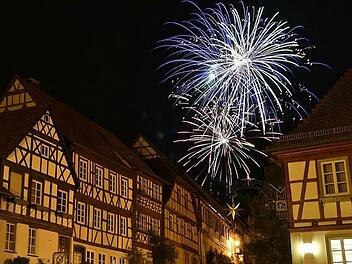 Das Feuerwerk war ein tolles Lichtspektakel. Fotos: Gerold Snater