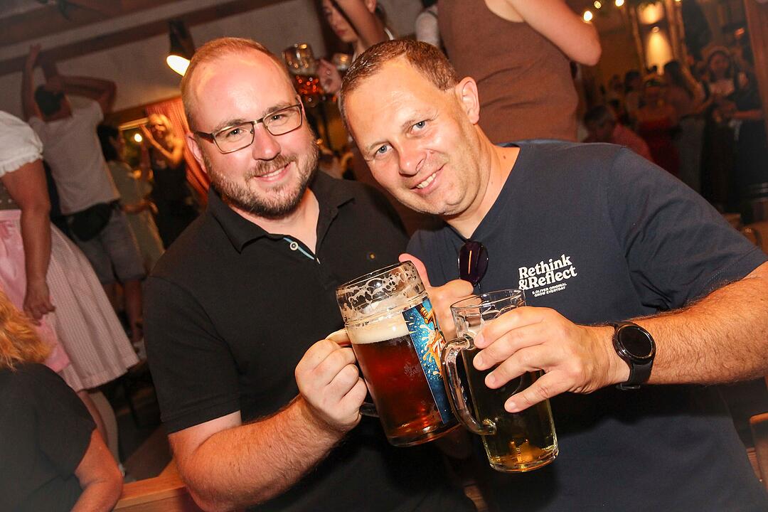 Frontal Party Pur feierte ihre Premiere bei der Bierwoche.