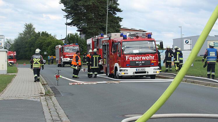 Brand Lagerhaus Hollfeld