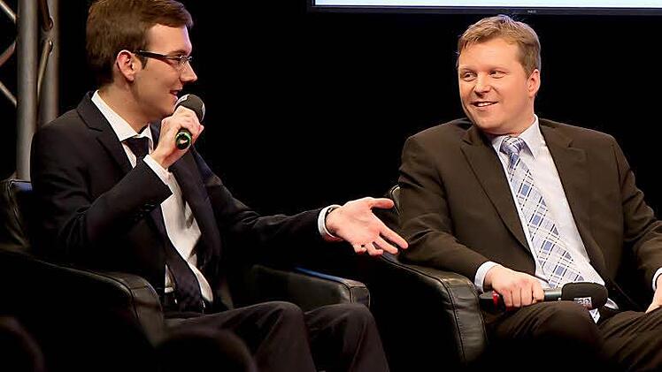 Marc Holland (links) und Frank Altrichter