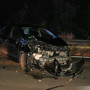 Karambolage auf der A70 bei Oberhaid
