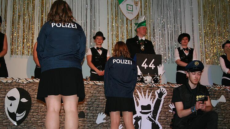 Prunksitzung des TSV Stangenroth in der Rhönfesthalle. Gabriele Sell