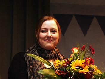 Daniela Ludwig, war eine der besten Absolventinnen und hielt auch die  Abschlussrede für alle Prüflinge.Fotos: Galster