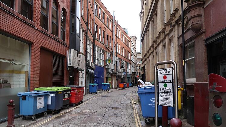 Eindrücke von der Weltreise von Raphael Guya: Manchester. Foto: privat